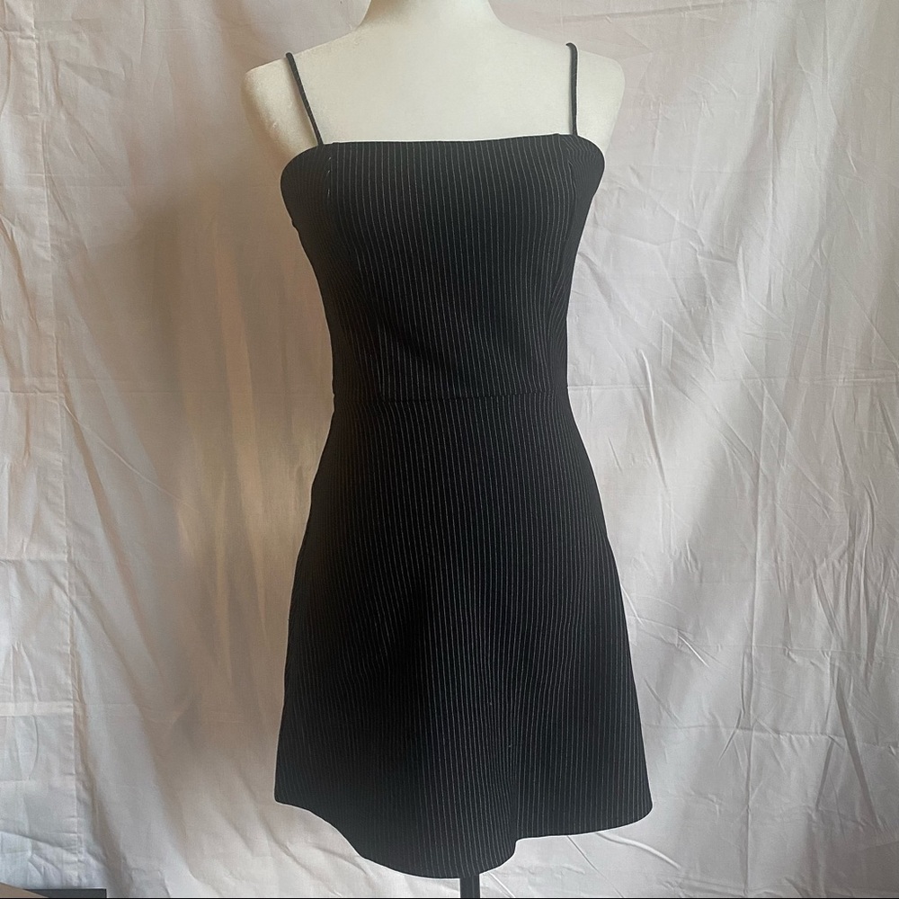 Urban Outfitters Black Stripe Dress